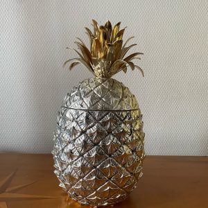 Seau à glaçons Ananas - Mauro Manetti - Métal argenté