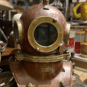 Casque de scaphandrier russe – Objet maritime ancien